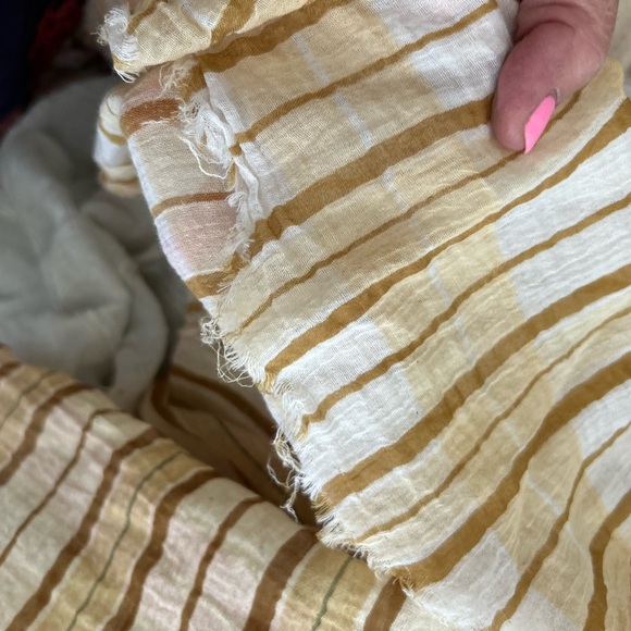 Boho Industry Multi Stripe Pleated Skirt - Picture 8 of 8